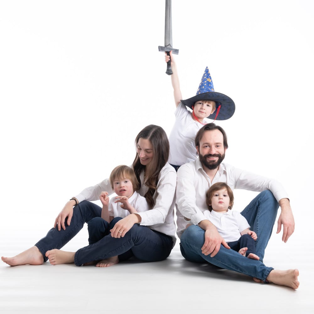 Une séance sous le thème de la magie en famille